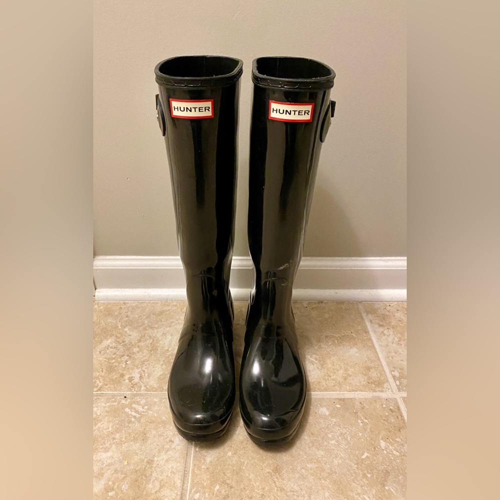 Hunter Original Tall Gloss Rain Boots